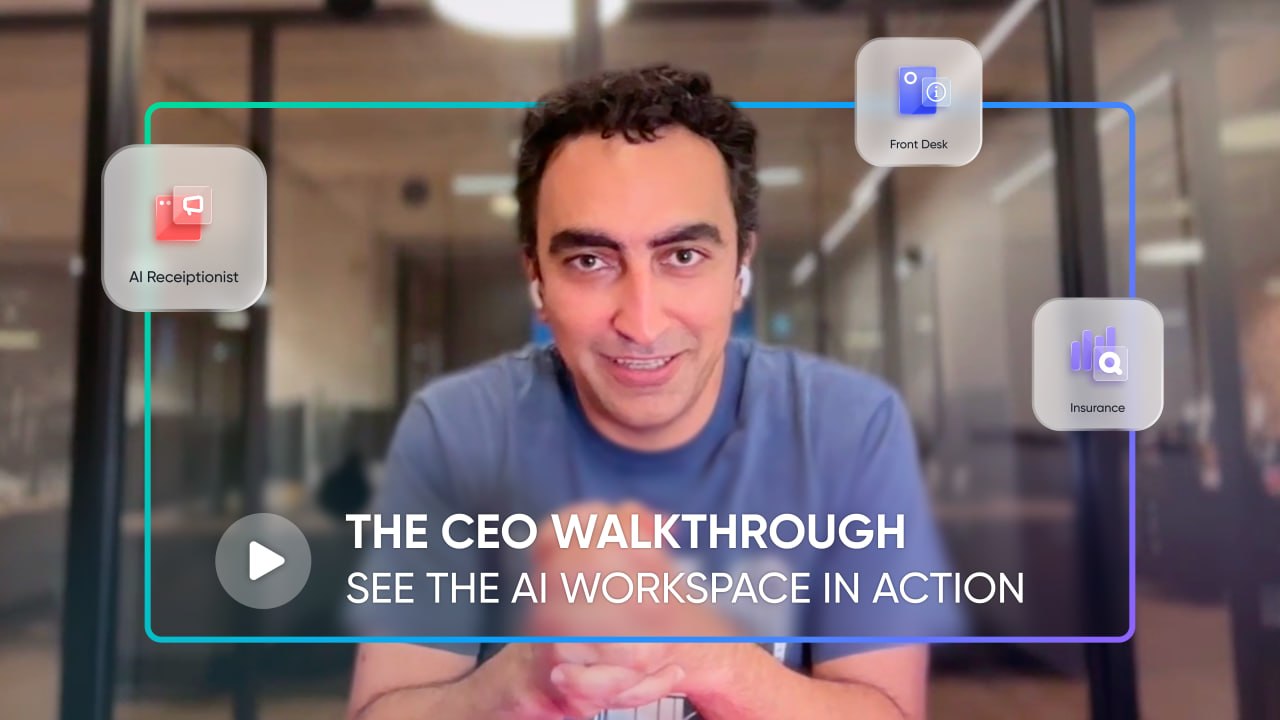 Elva CEO walkthrough — watch the AI workspace in action